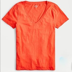 J. Crew Vintage Cotton V-Neck
